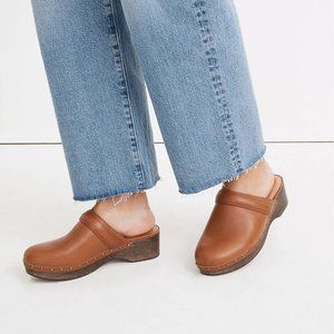 Madewell Cecily Clog in Oiled Leather